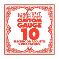 Thumbnail van Ernie Ball eb-1010 Single PLAIN STEEL ELECTRIC OR ACOUSTIC