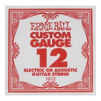 Thumbnail van Ernie Ball eb-1012 Single PLAIN STEEL ELECTRIC OR ACOUSTIC