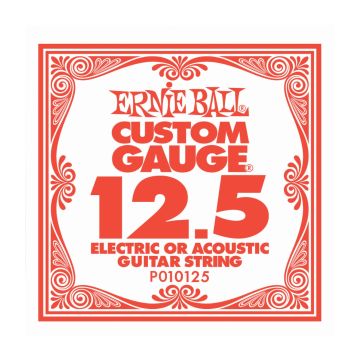 Preview van Ernie Ball eb-10125 Single Nickel plated steel