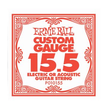 Preview van Ernie Ball eb-10155 Single PLAIN STEEL ELECTRIC OR ACOUSTIC