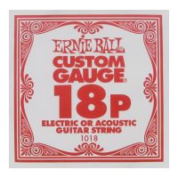 Thumbnail van Ernie Ball eb-1018 Single PLAIN STEEL ELECTRIC OR ACOUSTIC