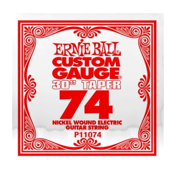 Preview van Ernie Ball eb-11074! Single EXTRA LONG NICKEL WOUND