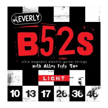 Preview van Everly 9210 B52&#039;s ELECTRIC 010-46 Light Alloy 52 magnetic strings