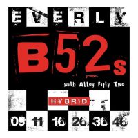 Thumbnail van Everly 9219 B52&#039;s ELECTRIC 10-46 hybrid tension Alloy 52 magnetic strings
