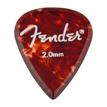 Preview van Fender 351 Aero Acrylic Pick 2.0 mm