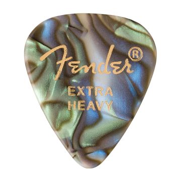 Preview van Fender 351 Extra heavy Abalone premium celluloid