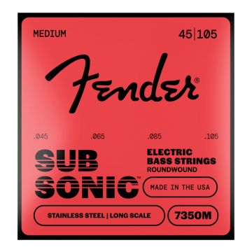 Preview van Fender 7350M SubSonic&trade; Stainless Roundwound 45-105