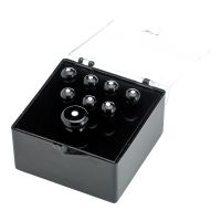 Thumbnail van Fender 990402006 Bridge Prins Black / White dot