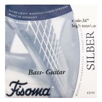 Thumbnail van Fisoma F2715 Classical 4 string Bass Guitar  34&quot; Tension Ball end High tension in ADGC tuning
