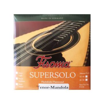 Preview van Fisoma F3150-40 TENOR Mandola supersolo Medium Flatwound Stainless CGDA 40cm