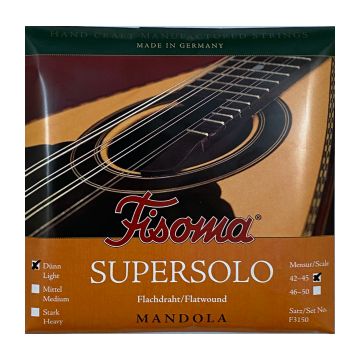Preview van Fisoma F3150D-42/45 Light Mandola supersolo Flatwound Stainless