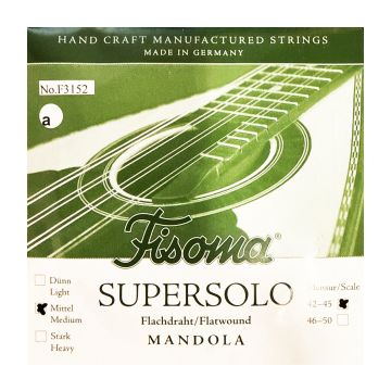Preview van Fisoma F3152M-42/45 Single Pair A strings Mandola medium tension