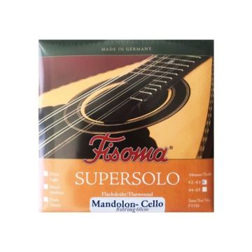 Preview van Fisoma F3350-60-8  Mandolon-Cello supersolo Flatwound Stainless 60cm scale