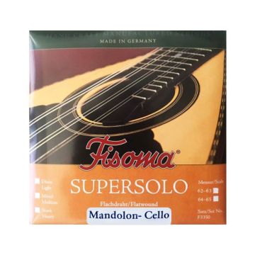 Preview van Fisoma F3350-62/63-7  Mandolon-Cello supersolo Flatwound Stainless