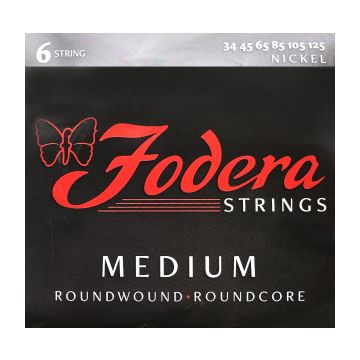 Preview van Fodera N34125 Medium Nickel, 6 string