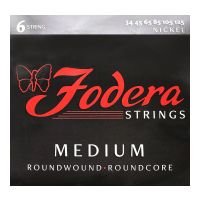 Thumbnail van Fodera N34125 Medium Nickel, 6 string