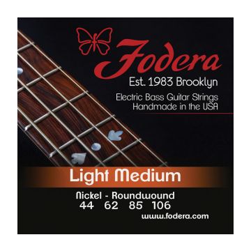Preview van Fodera N44106XL Light Medium Nickel, Extra long scale