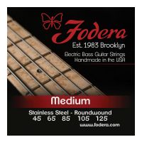 Thumbnail van Fodera S45125 Medium Stainless,  5 string