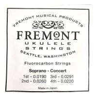 Thumbnail van Fremont STR-F Clear Fluorocarbon Strings for Soprano/Concer