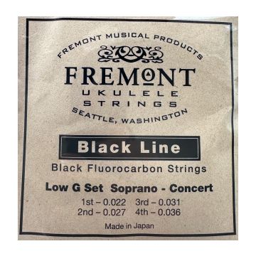 Preview van Fremont STR-FMG Black Fluorocarbon Low-G set for Soprano/Concert