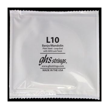 Preview van GHS L10	Singles - Plain Steel Loop End - .010