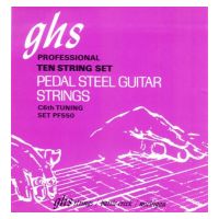 Thumbnail van GHS PF550 C6 semi flat pure Nickel wound 10 string Pedal steel