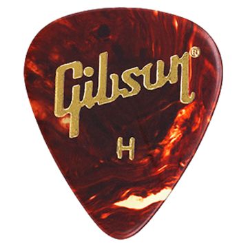 Preview van GIBSON APRT-74H Tortoise Celluloid 351 Pick Heavy