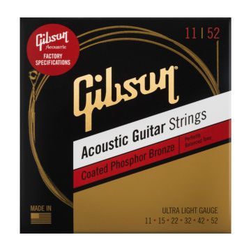Preview van GIBSON SAG-CPB11 Coated Phosphor Bronze Ultra light