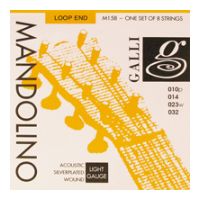Thumbnail van Galli M158 Mandolino Light Silverplated Loop End