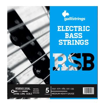 Preview van Galli RSB-50135-XL Medium  Heavy 5 String EXTRA LONG scale