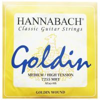 Thumbnail van Hannabach 7255MHT single A5 string Medium High tension Goldin