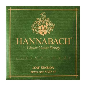 Preview van Hannabach 7287LT 3-piece Bass set Custom Made Nylon