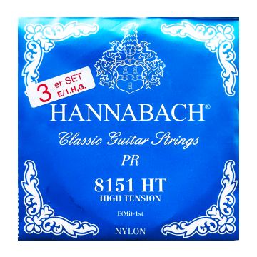 Preview van Hannabach 8158 HT Silver special High tension trebles only