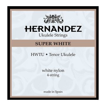 Preview van Hernandez HWTU Super White Tenor Ukulele
