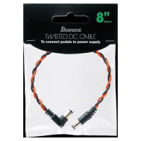 Thumbnail van Ibanez DCT08-BNR Twisted DC Cable Black &amp; Neon Red