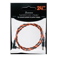 Thumbnail van Ibanez DCT24-BNR Twisted DC Cable Black &amp; Neon Red