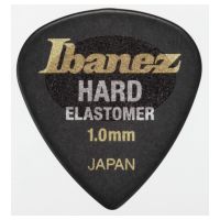 Thumbnail van Ibanez EL16HD10SHBK Elastomer Short Tear Drop pick 1.0 Hard