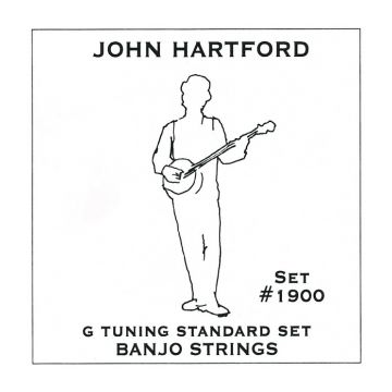 Preview van John Pearse 1900 5 string Banjo G Tuning - Pure Nickel Wound