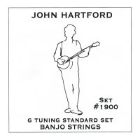 Thumbnail van John Pearse 1900 5 string Banjo G Tuning - Pure Nickel Wound