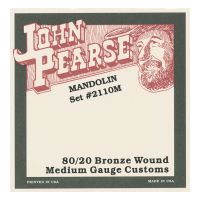 Thumbnail van John Pearse 2110M Custom medium 80/20 bronze mandolin Loop-end
