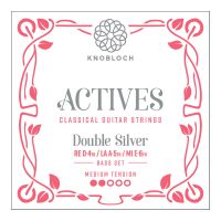 Thumbnail van Knobloch 300ADS Actives Medium tension Double Silver  BASS SET 33.5