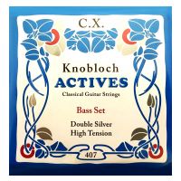 Thumbnail van Knobloch 407 CX Actives High tension Double Silver CX BASS set