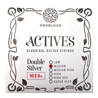 Thumbnail van Knobloch 6ADS33.5 Single ACTIVES Double Silver E6 Medium Tension 33.5