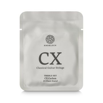 Preview van Knobloch CX33.5 Actives Medium tension Double Silver CX Treble set ( previously 300ACX)