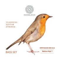 Thumbnail van Knobloch EDS 34.0 ERITHACUS BASS-pack Medium-High tension Double Silver (Basses only)