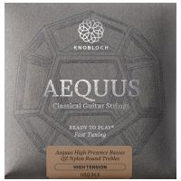 Thumbnail van Knobloch USQ 34.5 Aequus Silver Enhanced QZ Nylon Full Set High Tension 34.5