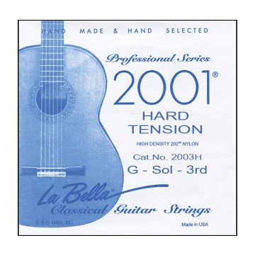 Preview van La Bella 2003H/G single G-3rd string from 2001High Tension set