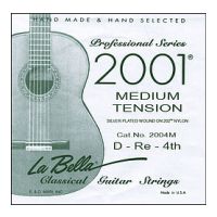 Thumbnail van La Bella 2004M/D single D string from 2001Medium set