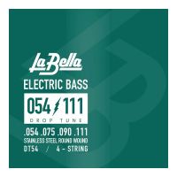 Thumbnail van La Bella DT54 DROP TUNE ELECTRIC BASS &ndash; 54-111 Roundwound Steel