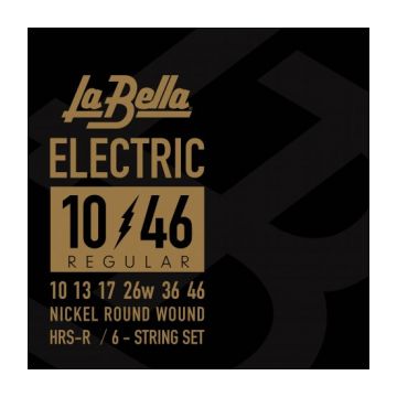 Preview van La Bella HRS-R Electric Guitar &ndash; Regular 10-46